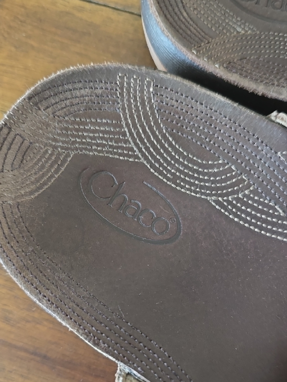 Chaco Leather Sandals Eco Tread 8 - Picture 2 of 6